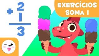 Exercícios de soma para crianças - Aprendendo a somar com o Dino - Matemática para crianças screenshot 5