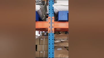 Heavy duty pallet rack for beverage raw material factory