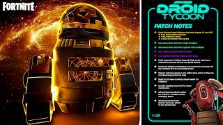 Droid Tycoon Stellar Variant Event Updates Fortnite