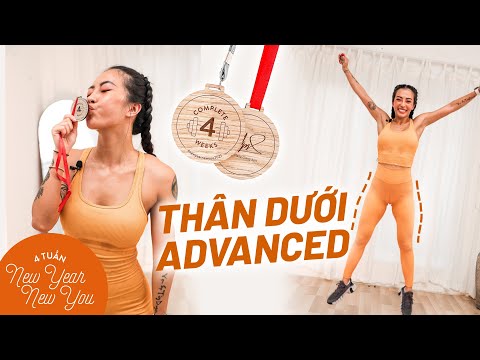 Video #Newyearnewyou Tuần 4 | Ngày 2 | Thân dưới | Advanced... - youtube