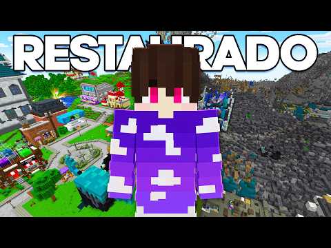 COMO EU SALVEI O SERVIDOR DE MINECRAFT ABSURDO