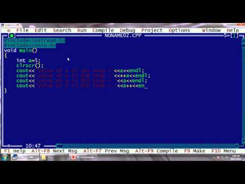 5 C++ INCREMENT AND DECREMENT OPERATOR BY PRIYRANJAN PRASAD