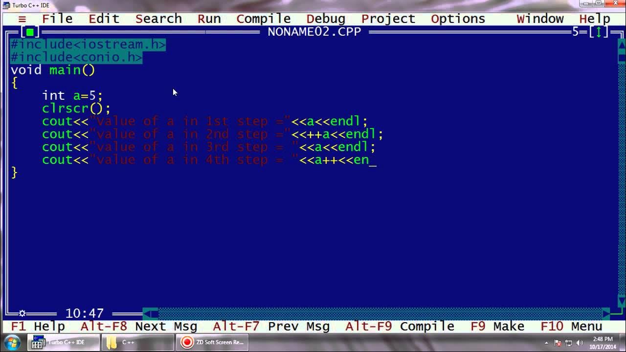 5 C++ INCREMENT AND DECREMENT OPERATOR BY PRIYRANJAN PRASAD - YouTube