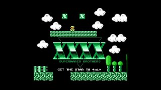 XXXX (Super Mario Bros hack) // normal and hard modes