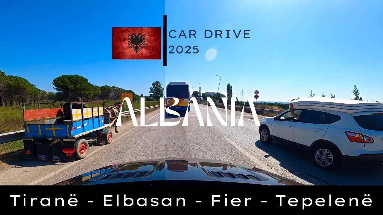 Tiranë ➡️ Elbasan ➡️ Fier ➡️ Tepelenë | September 2025 - 🇦🇱 Albania @MTravelVlog