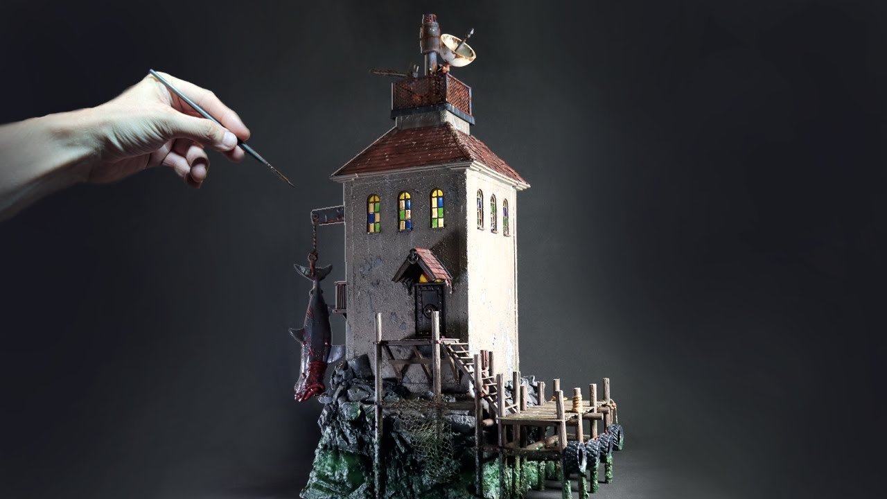 GHIBLI Style HOUSE MADE From JUNK! w/@gameyybuilds