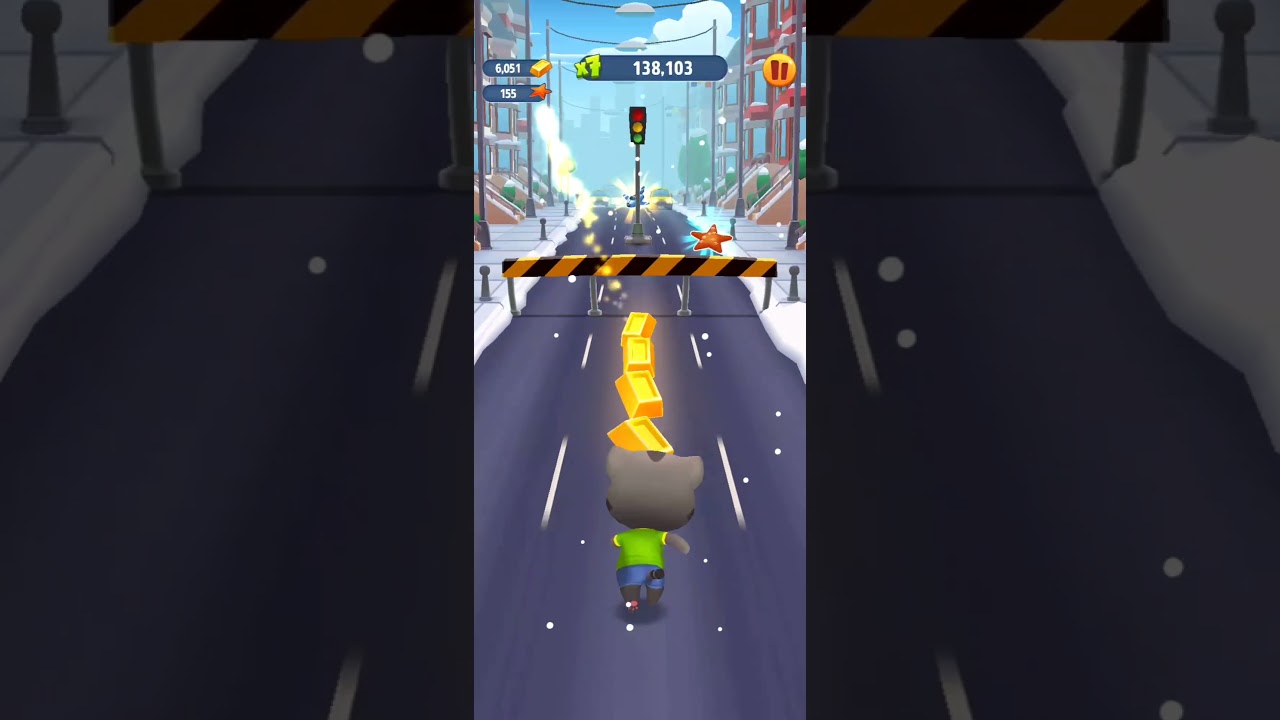 Talking Tom gold run Ending part