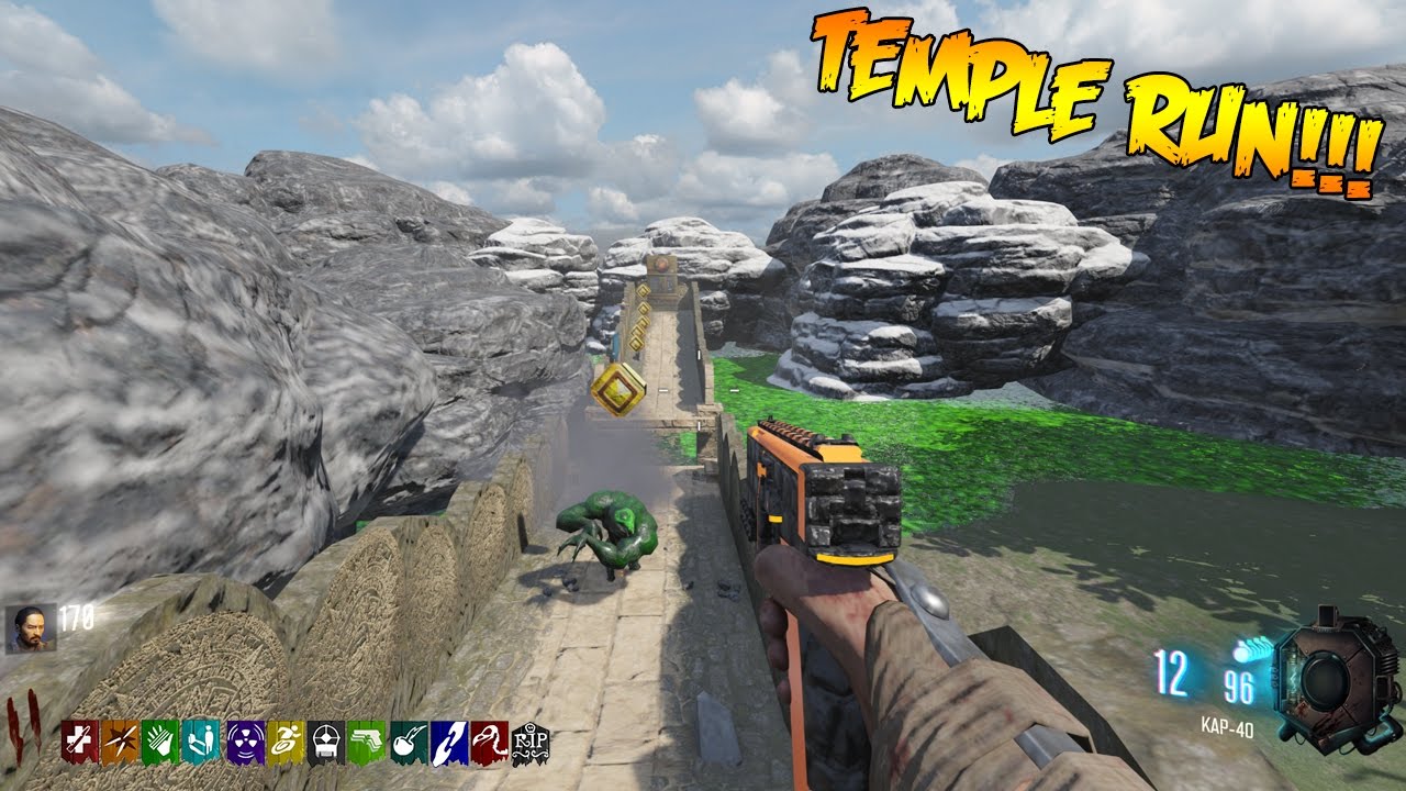 dlcl stanford TEMPLE RUN ZOMBIES MAP!!! - BLACK OPS 3 CUSTOM ZOMBIES CHALLENGE MAP GAMEPLAY! (BO3 Zombies)