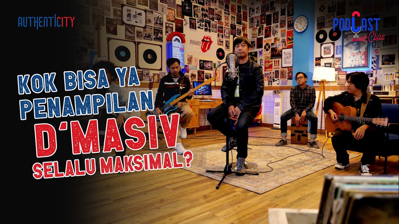 D'MASIV TAMPIL FULL TEAM DI KAMAR KANG SOLEH - PDOCAST NAIK CLAS - YouTube