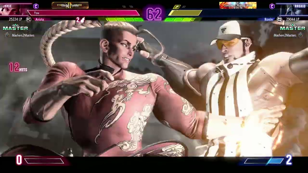 Jamie (Arista) VS Master Rank Rashid - Street Fighter 6 Replay Highlight