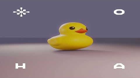 Rubber Duck - Blender