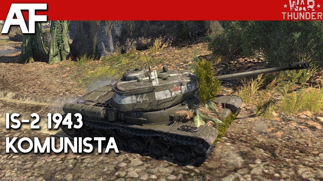 ► War Thunder - IS-2 1943 | Gameplay Tanky CZ/SK