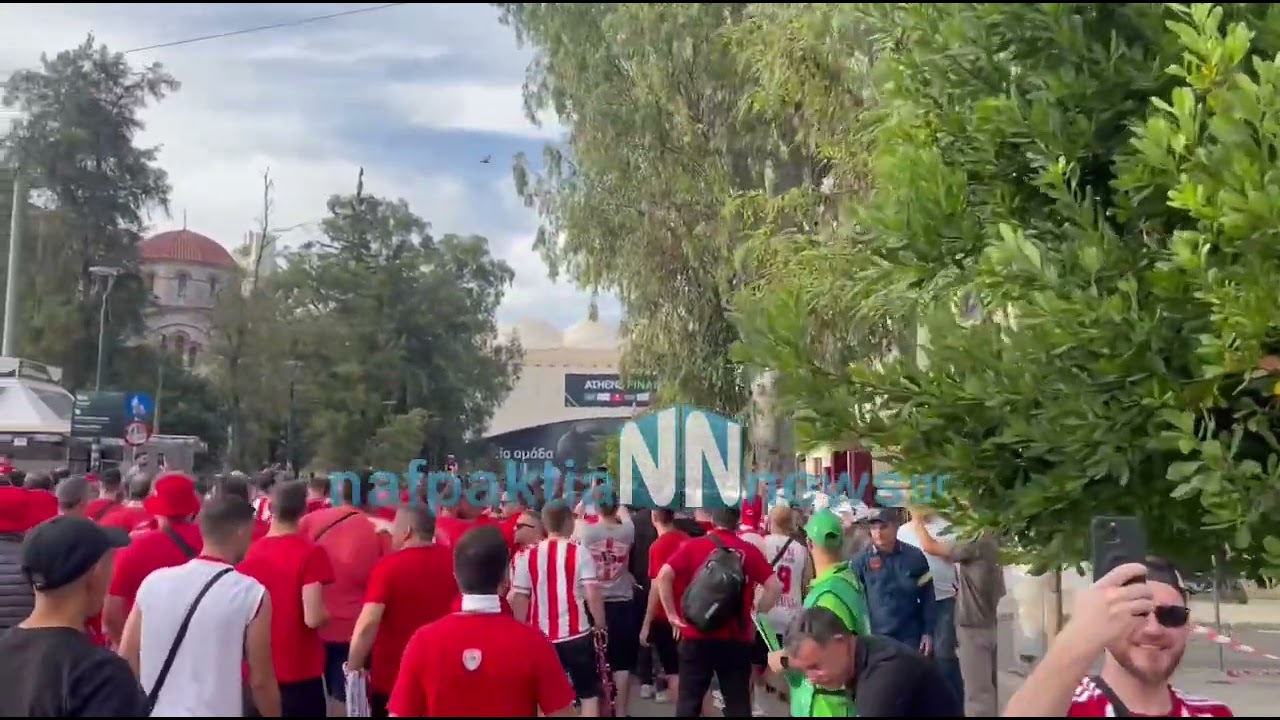 Δείτε εικόνες έξω από την ΑΕΚ Arena