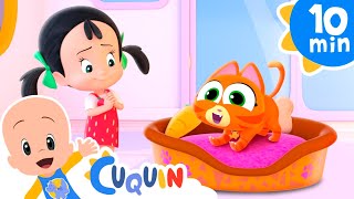 Cuquin's little cat | Kids Education | Cleo & Cuquin screenshot 3