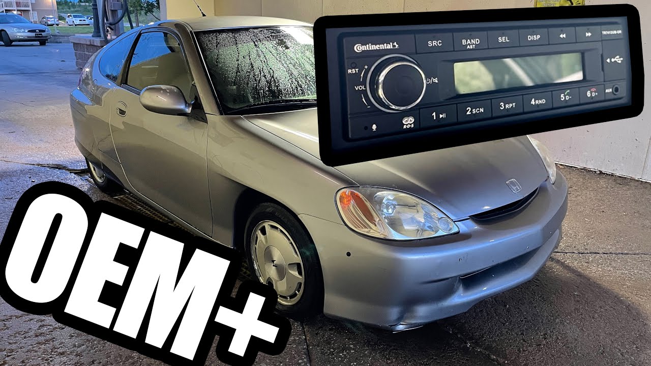 Putting the BEST RADIO EVER in my Honda! (and speakers)
