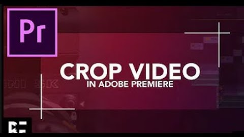 How to Crop Video In Adobe Premiere Pro 2020  in Urdu/Hindi | Adam Tech. | #CropVideo #AdobePremiere