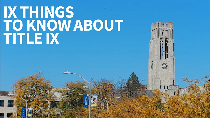 9 Things to Know About Title IX