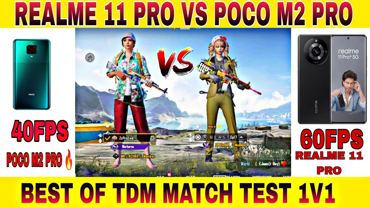 Poco M2 pro review 11 pro review 2023 test Tdm match Bgmi full rush best gaming device poco