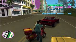 Gta Vice City Road Kill Pizza Delivery Man