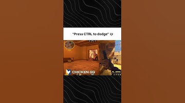 Press CTRL to dodge 💀 #memes #cs2 #gaming #funny