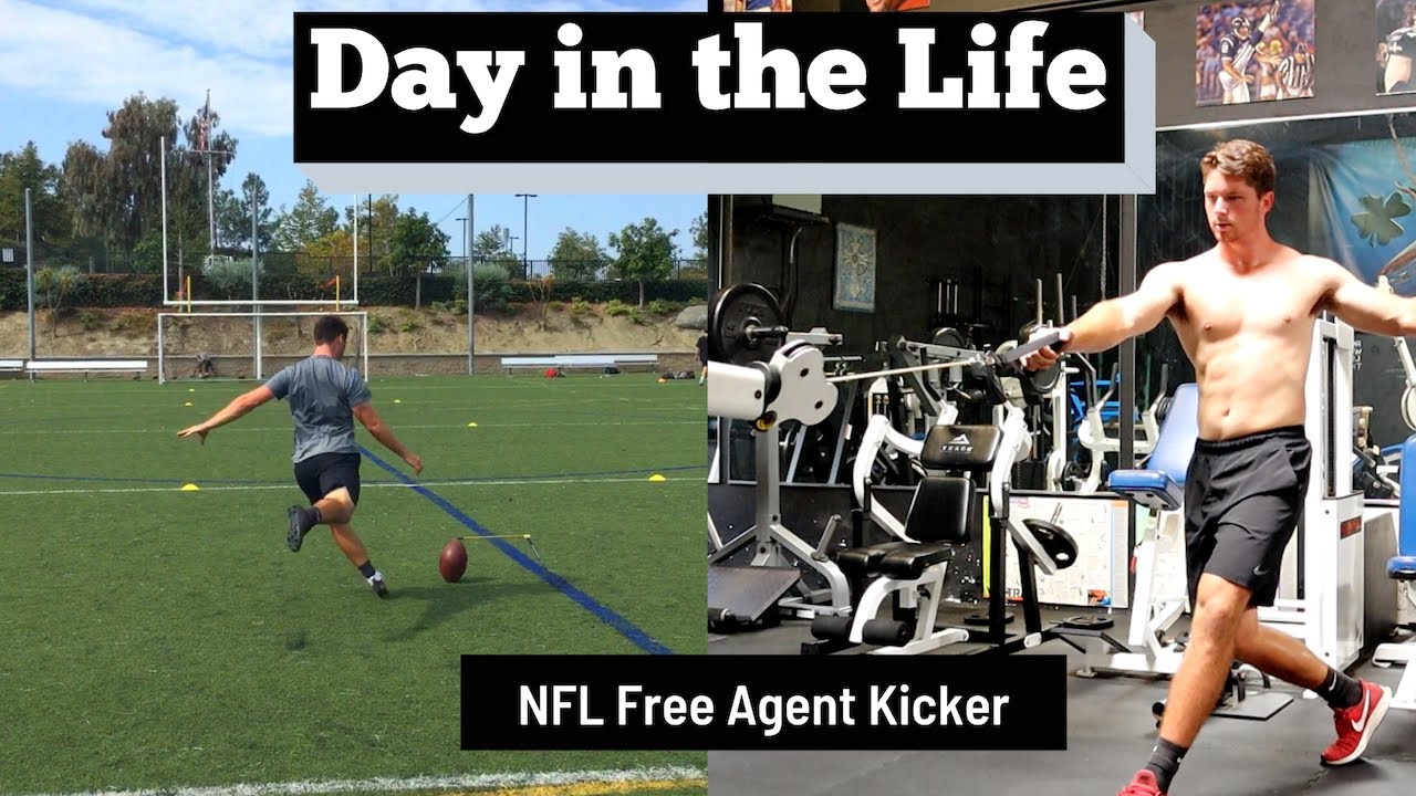 Day in the Life of a 24 year old NFL free agent Kicker | Football Kicker | Pro Athlete