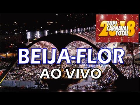BEIJA-FLOR 2018 AO VIVO NA SAPUCAÍ. Áudio da largada