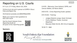 Reporting on U.S. Courts | Journalism Training