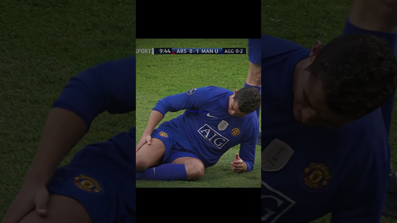Cristiano Ronaldo 40 Yards Free Kick Goal Against Arsenal Too Far For To Think About It 4K