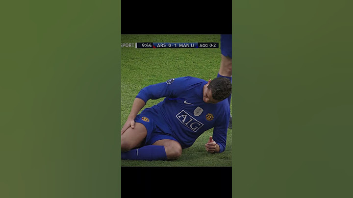 Cristiano Ronaldo 40 yards free kick goal against Arsenal..Too far for Ronaldo to think about it •4K