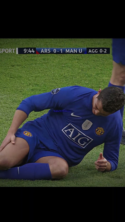 Cristiano Ronaldo 40 yards free kick goal against Arsenal..Too far for Ronaldo to think about it •4K
