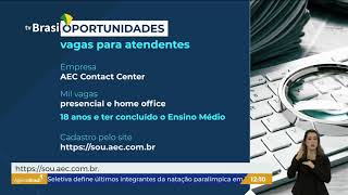 SP  Empresa AEC Contact oferece mil vagas de emprego 