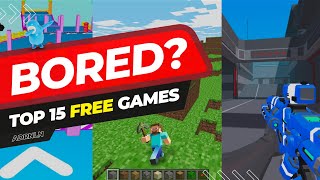 TOP 15 FREE Online WEB Games 2022-23 | NO DOWNLOAD