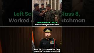 From Night Watchman to Indian Army Major! 🇮🇳✨ | Meet Major Laichat Paul Wangpan#IndianArmy