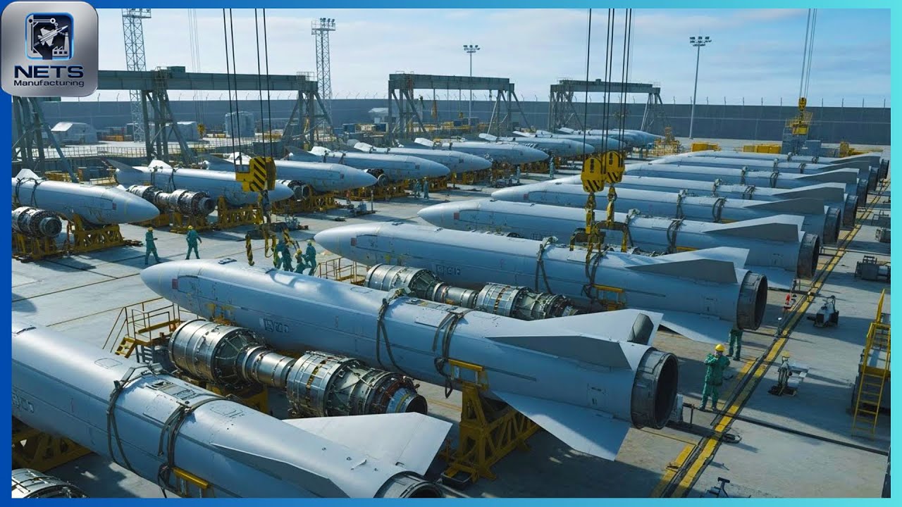 Inside the 3,000-LB Cruise Missile Factory – How the Tomahawk Is Built