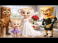 Tung Tung Sahur sad love Story Ballerina Cappuccina & Son in Granny House | funny horror animation