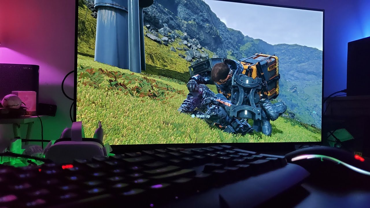 LG OLED CX48  Death Stranding PC 4K60 HDR