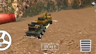 kum ekskavatör kamyon sürüş kurtarma simülatörü kamyon oyunu Android 3D izle Çizgi film screenshot 2