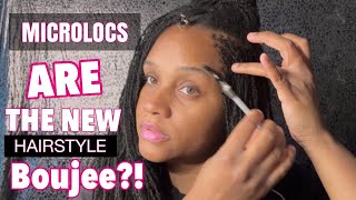 DIY Microlocs: Getting The “Boujee” Loc Hairstyle Without the Price Tag + DIY Takeover On Locs?