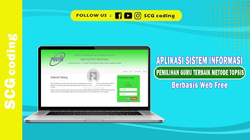 Aplikasi sistem pemilihan guru terbaik menggunakan metode TOPSIS berbasis web free