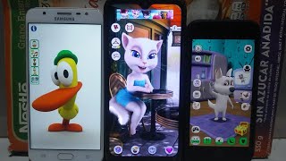 Talking Pato Echo Vs Talking Angela Echo Vs My Talking Dog Echo 47