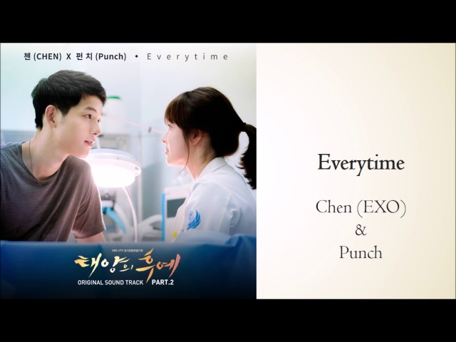 Descendants of the Sun OST - 02 Everytime  (Chen Of EXO u0026 Punch) [Instrumental] class=