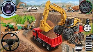 👷City Road Construction Simulator 3D 🚧 | Heavy Excavator & Truck - Android Gameplay screenshot 1