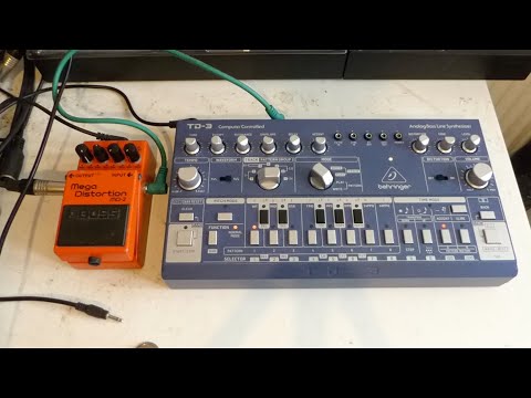 Behringer TD3 & Boss MD-2 Mega Distortion - YouTube