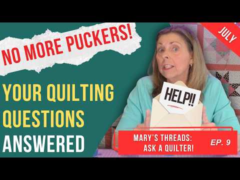 Your Quilt Back Shouldn't Look Like That (Here's Why)
