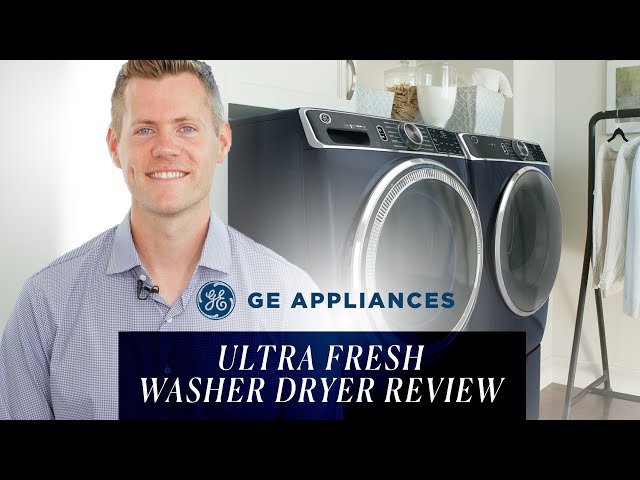 5.0 cu.ft. Smart Front Load Washer in White with Steam, UltraFresh Vent  System, and Microban Technology