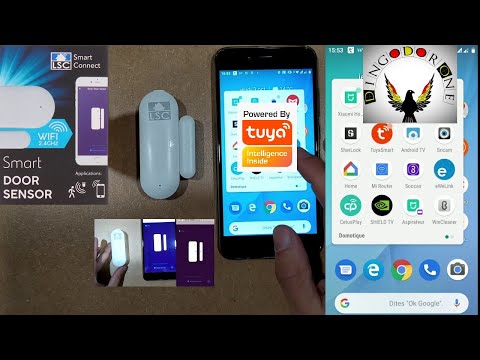 Domotique Tuya: Découverte du Capteur de porte connecté des magasins Action