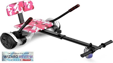 LIEAGLE Go Kart Hoverboard Seat Attachment Adjustable Hover Board Cart Accessories Review