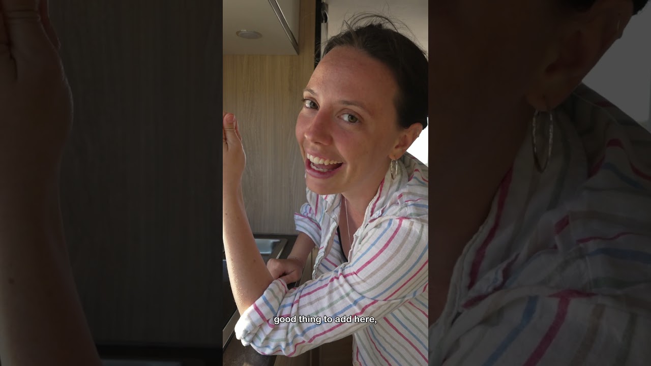 Van Life Kitchen Tour 🍳 Cooking by the Sea