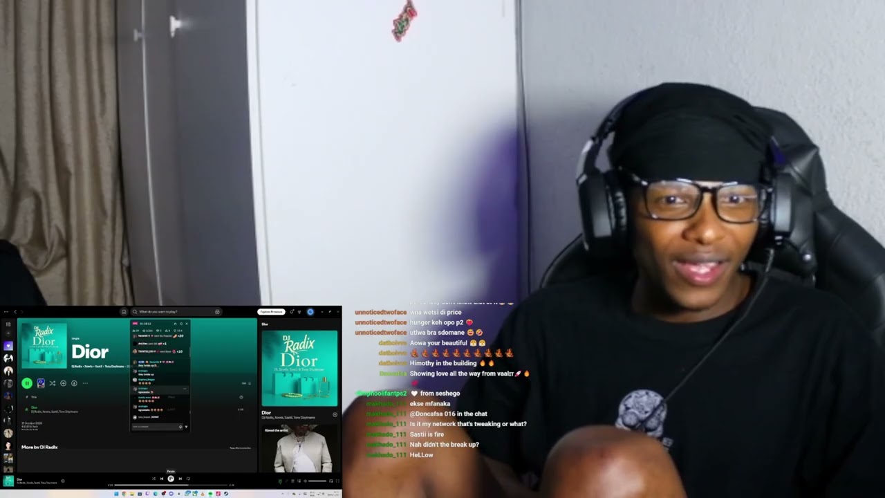 DJ RADIX, XOWLA, SASTII и TONY DAYIMANE DIOR REACTION