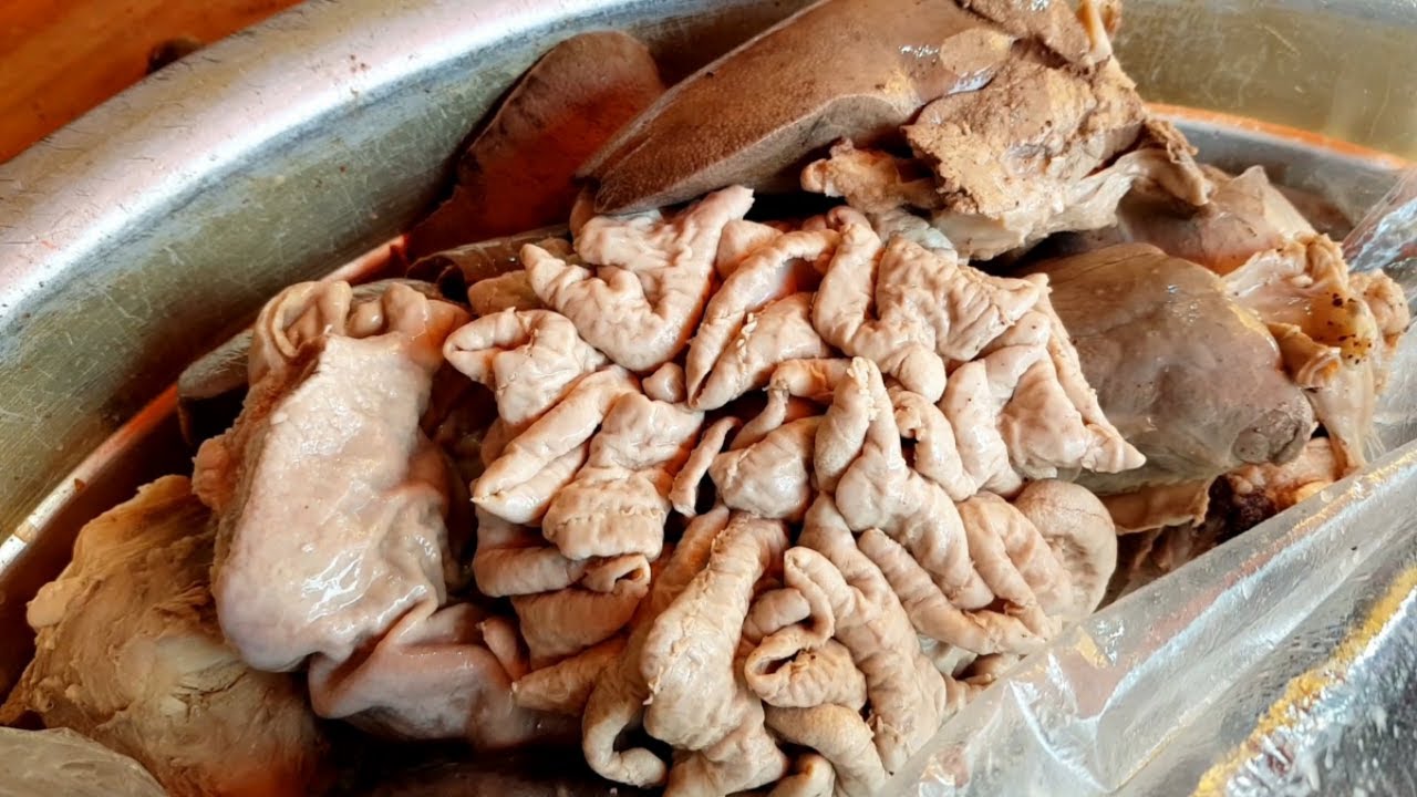 Amazing skill of Street food! Popular Blood sausage, Korea sausage Sundae